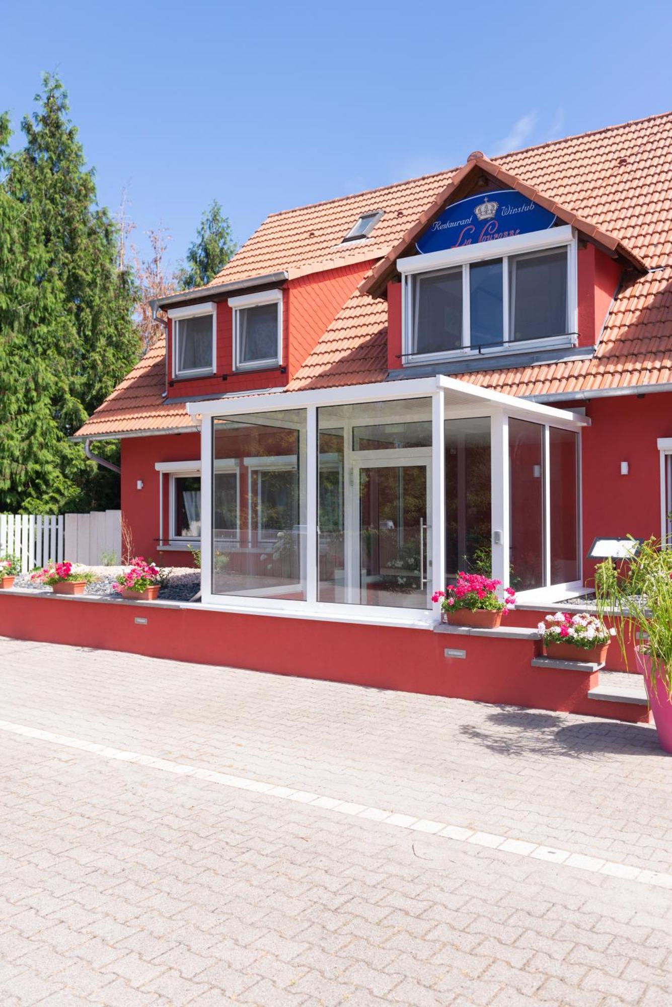 Hotel Restaurant La Couronne Roppenheim Exterior photo
