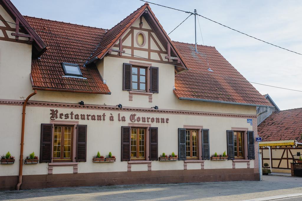 Hotel Restaurant La Couronne Roppenheim Exterior photo
